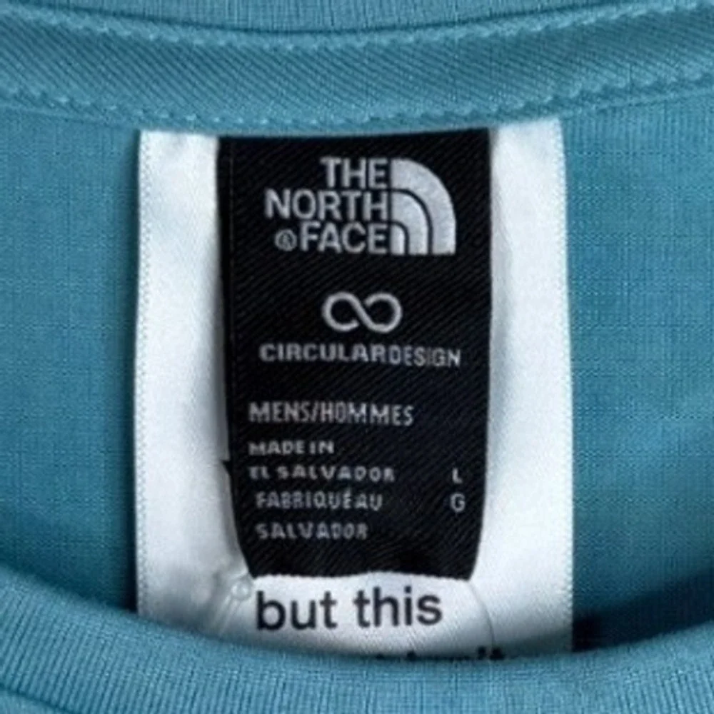 NWT The North Face Men's Elevation Reef Waters Short Sleeve Shirt size Large